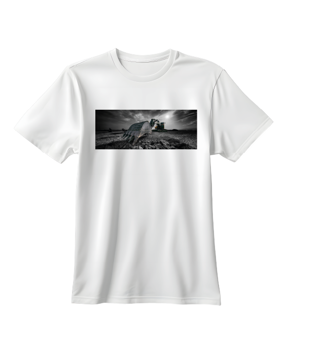 Playera de Construcción Excavadora