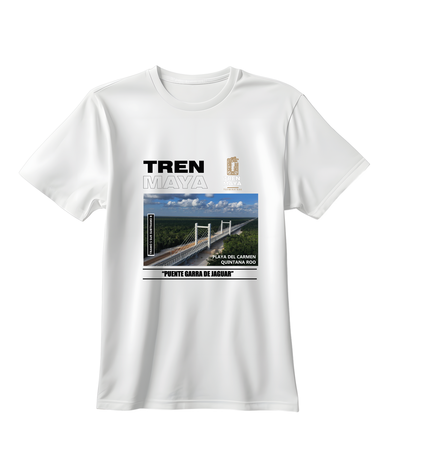 Playera Tren Maya Garra de Jaguar