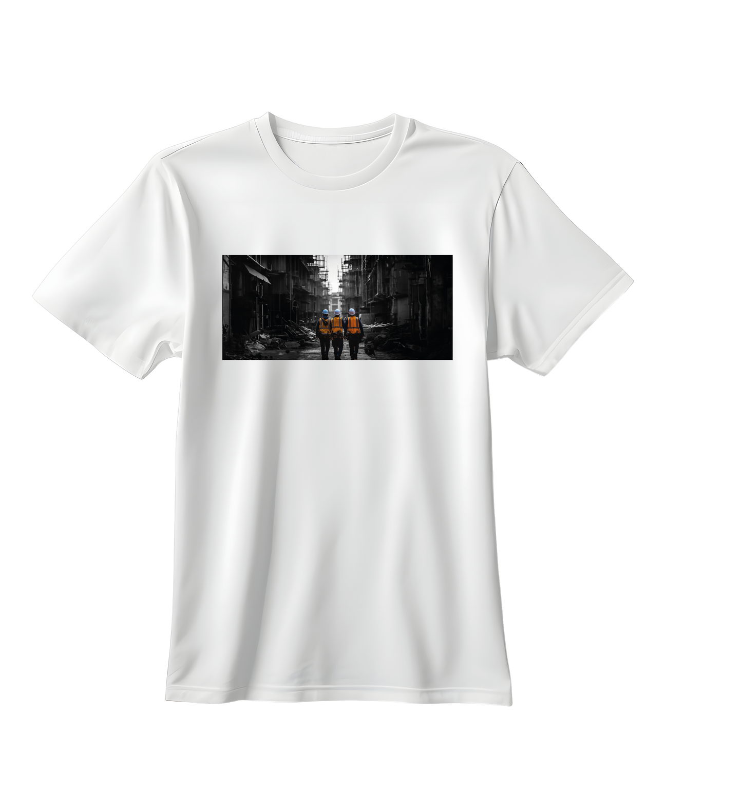 Playera de Construcción Trabajadores