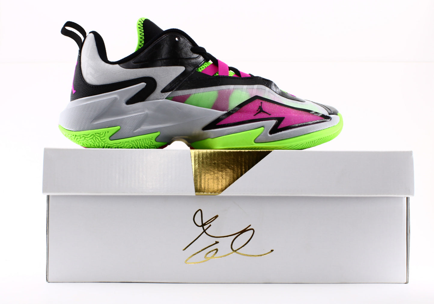 Tenis Jordan One Take 3 Black Grey Fog